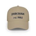 PUBCRAWL est. 1902 Cap | Embroidered Baseball Hat | Black Lettering