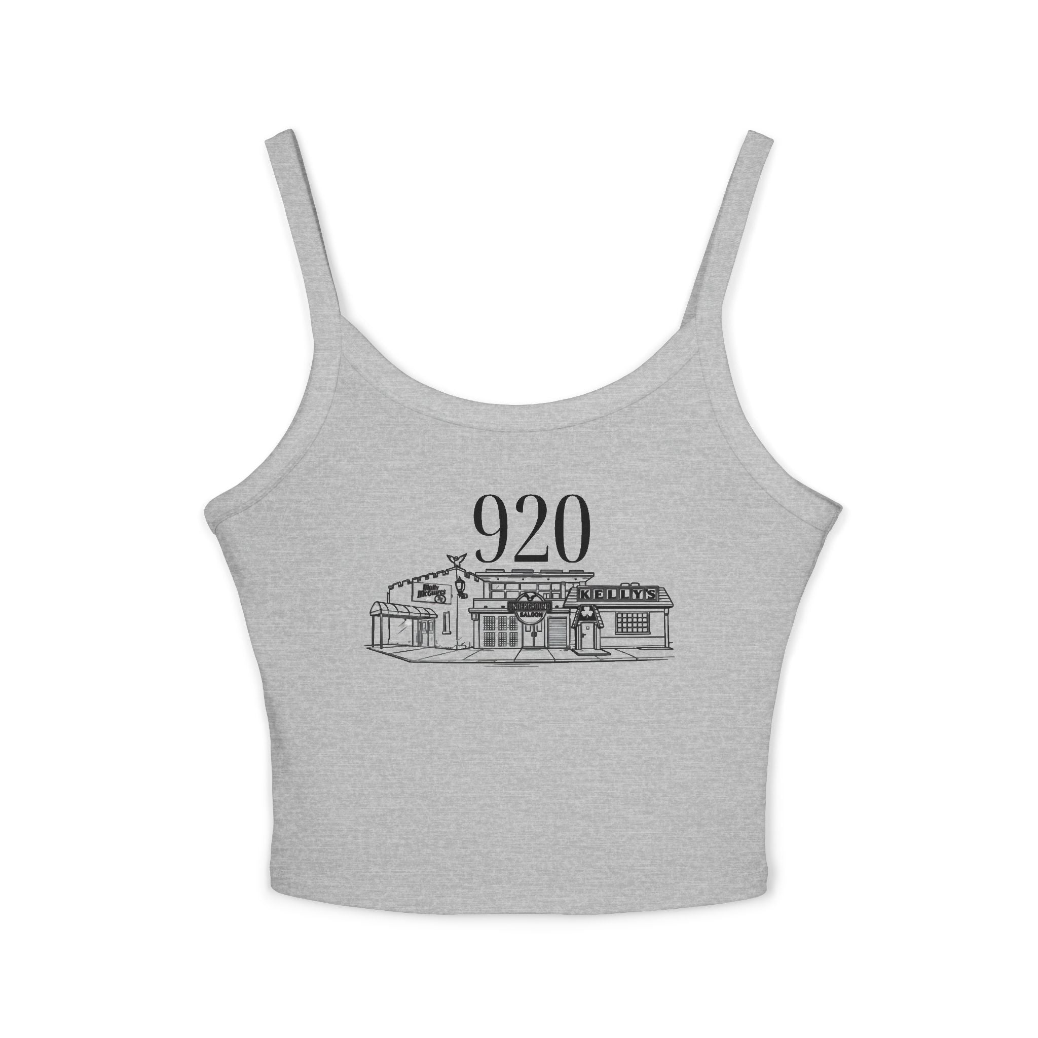920 Pub Crawl Tank Top | Oshkosh Bar Design | Black Lettering