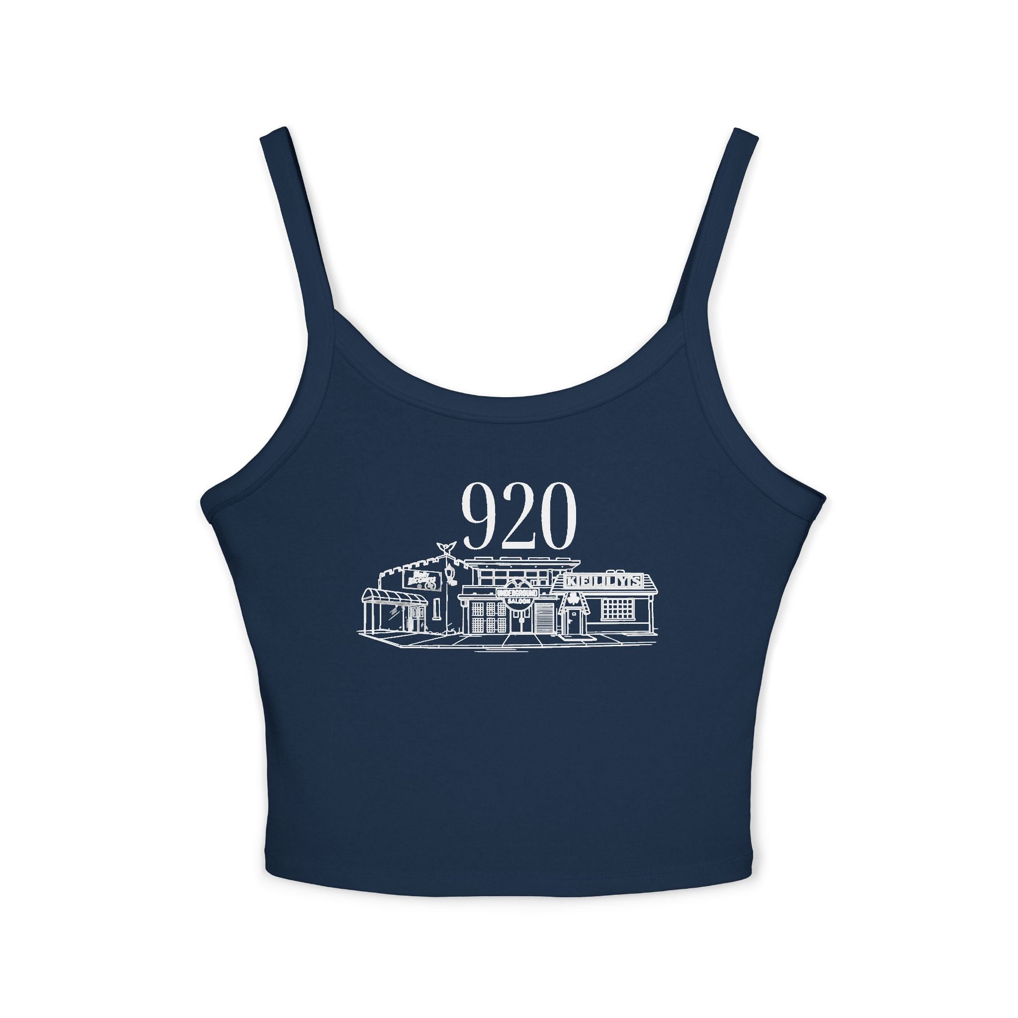 920 Pub Crawl Tank Top | Oshkosh Bar Design | White Lettering