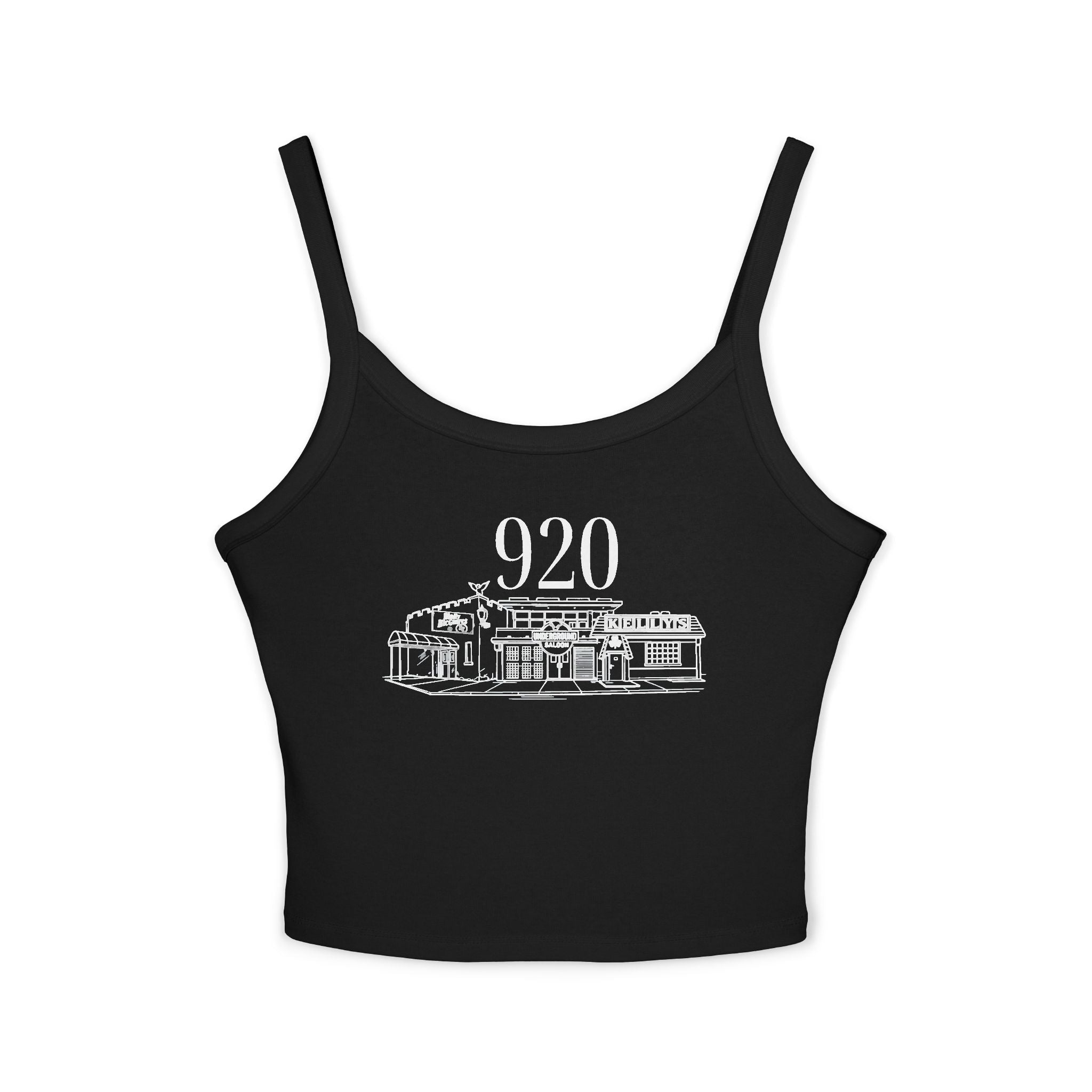 920 Pub Crawl Tank Top | Oshkosh Bar Design | White Lettering