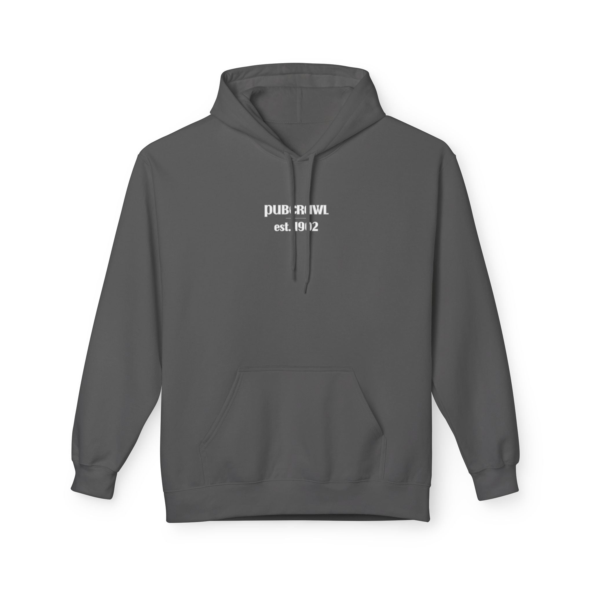 920 Pub Crawl Hoodie | Oshkosh Bar Design | White Lettering
