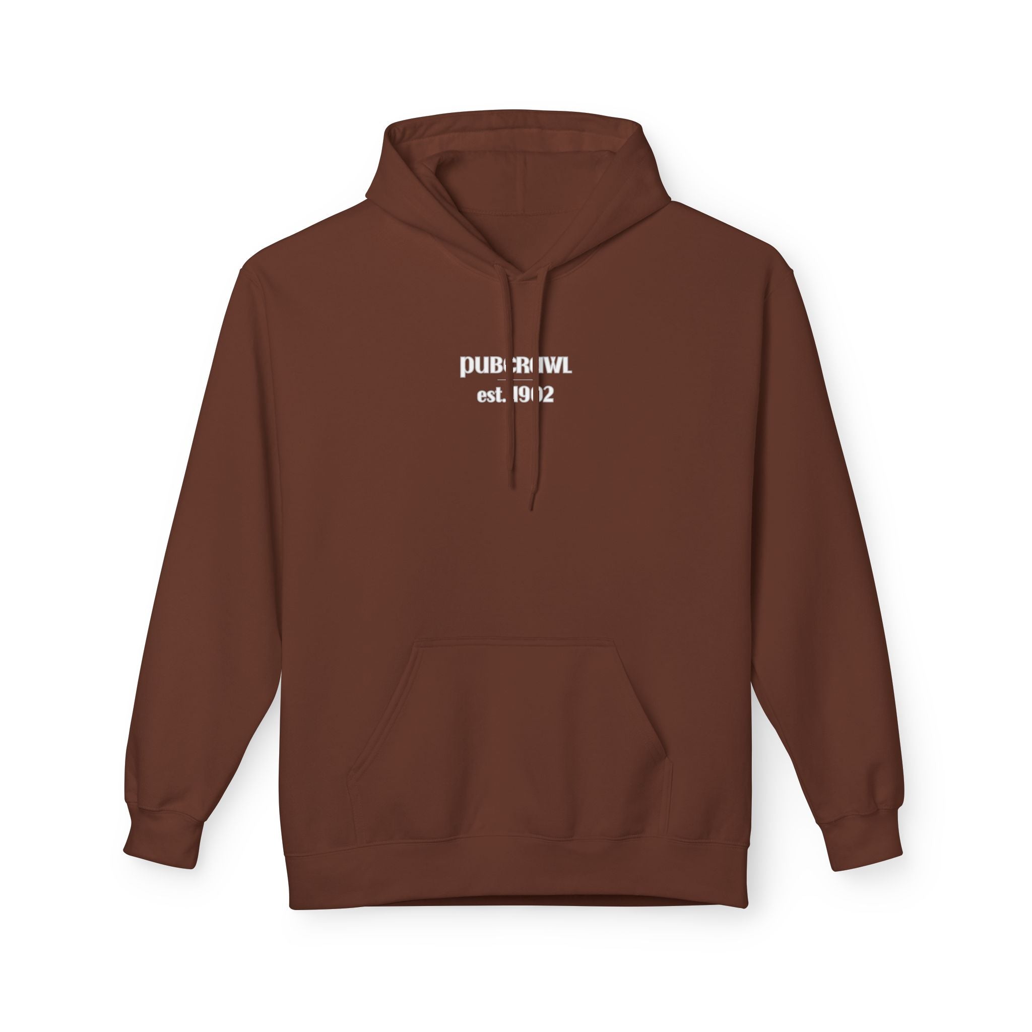 920 Pub Crawl Hoodie | Oshkosh Bar Design | White Lettering