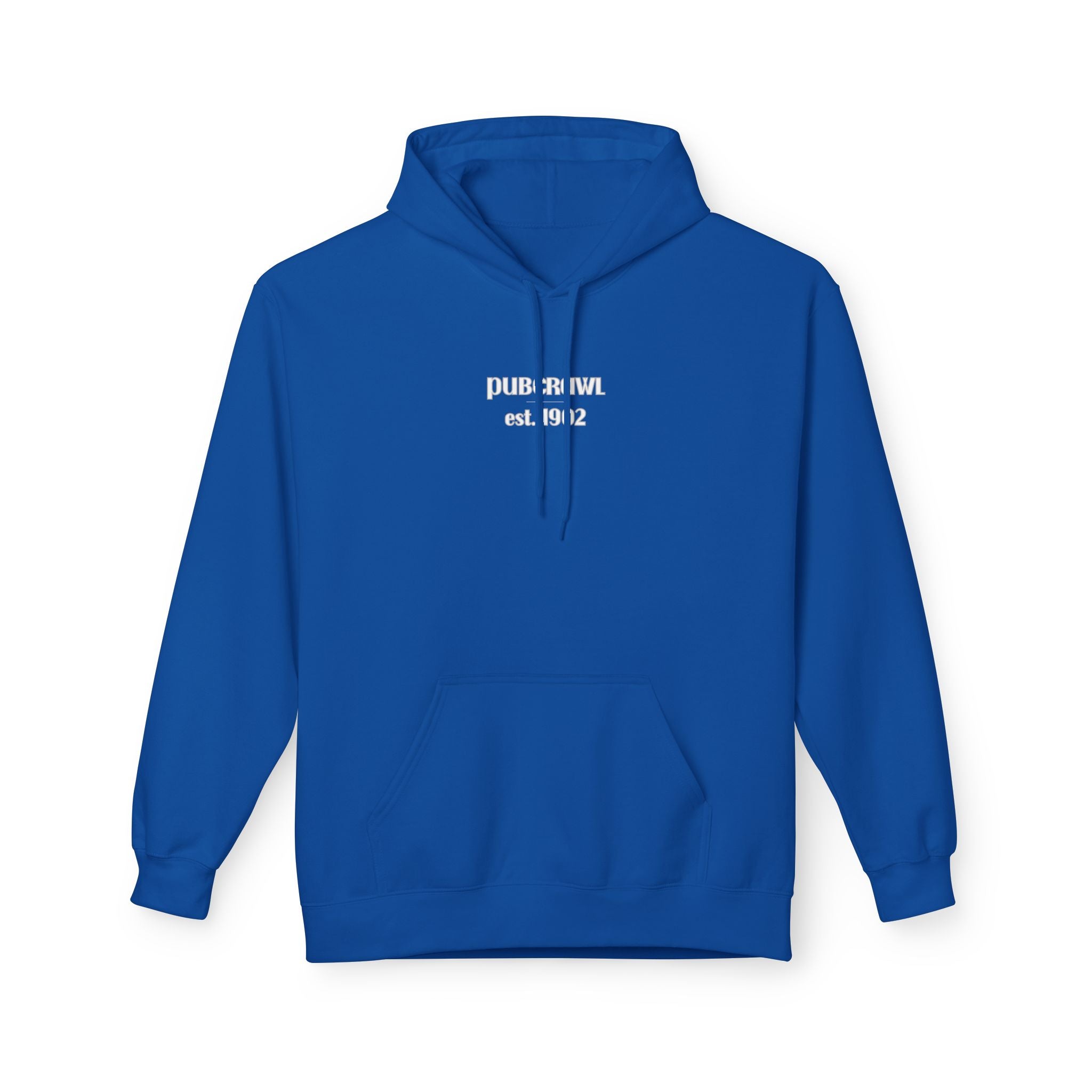 920 Pub Crawl Hoodie | Oshkosh Bar Design | White Lettering
