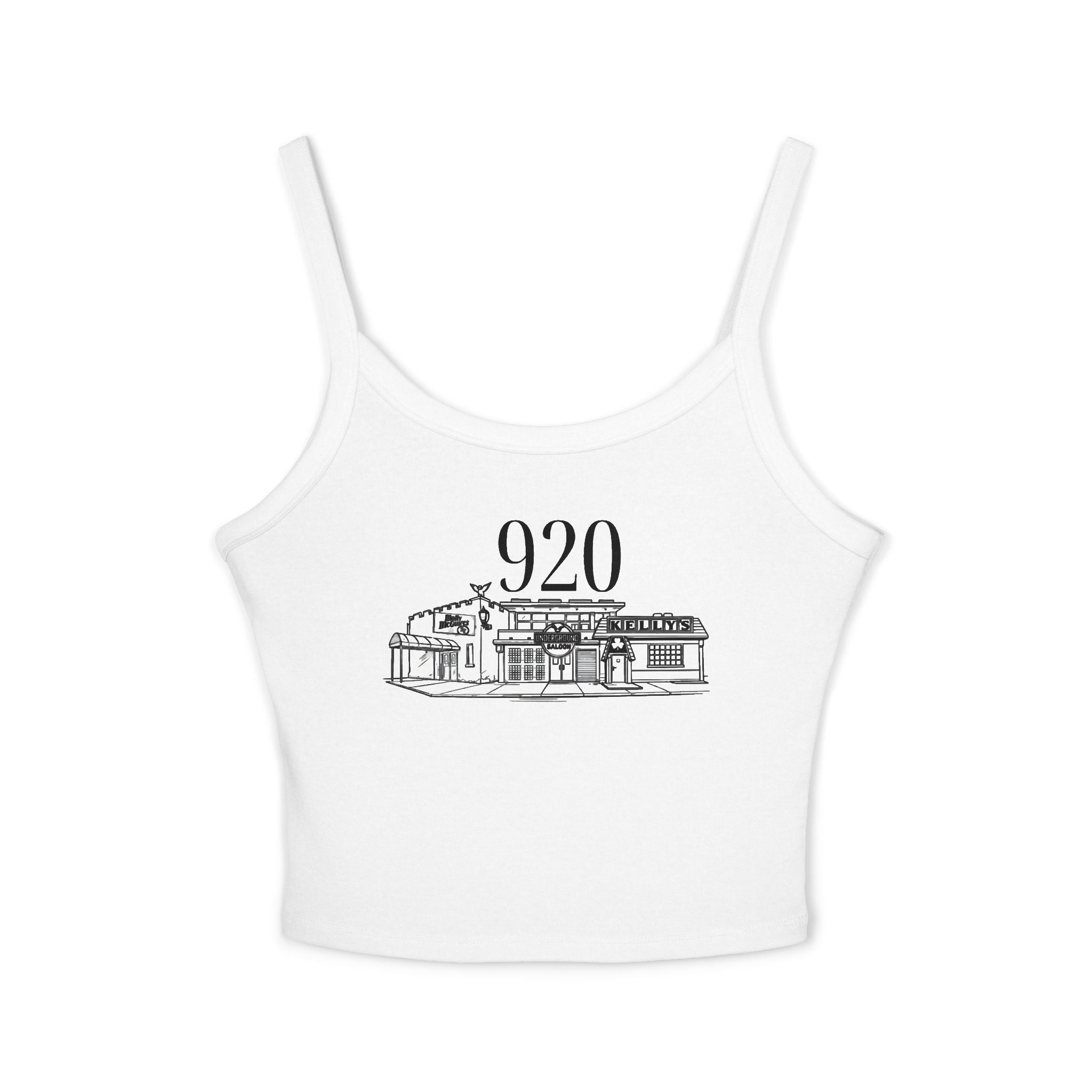 920 Pub Crawl Tank Top | Oshkosh Bar Design | Black Lettering